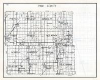Page County Map, Iowa State Atlas 1930c
